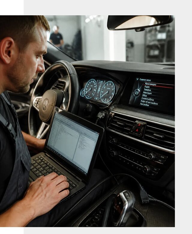 Русификация приборной панели BMW для авто в Волгограде от компании