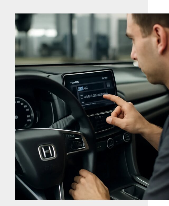 Русификация панели приборов Honda в Волгограде по цене 5196 ФастМобиль-Влг